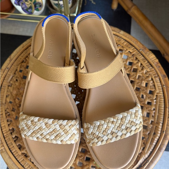 Rothy's The Lightweight Wedge Sandals - Picture 2 of 5